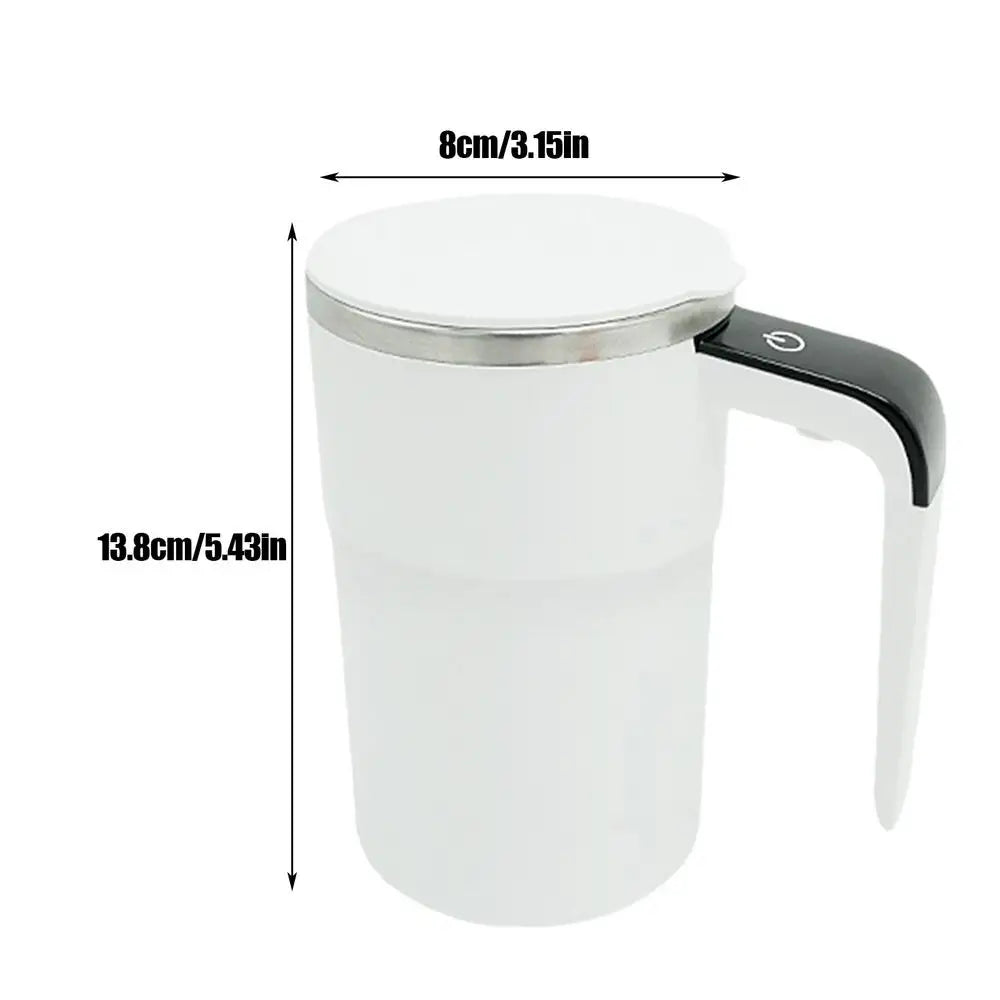 Coffee Cup Mixer - Rechargeable Stirring Mug with LCD Display