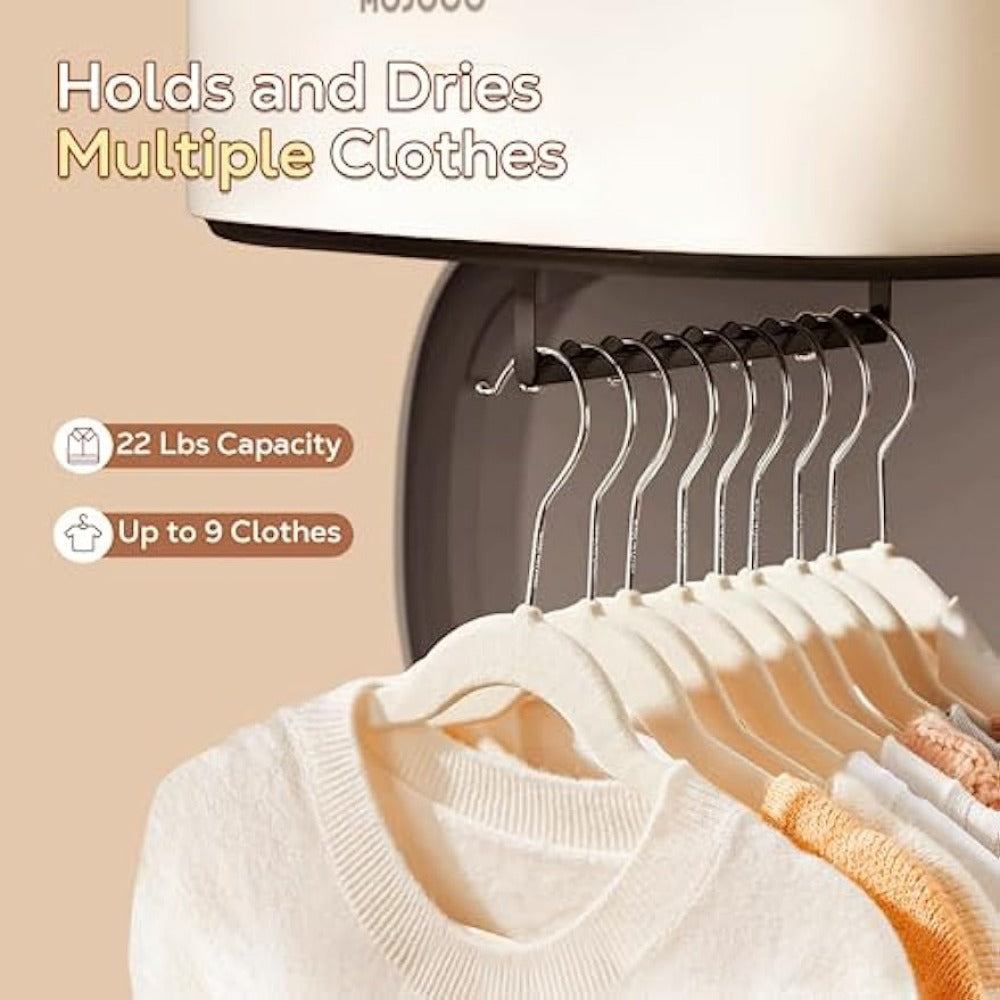 Premium Mojoco Portable Mini Clothes Dryer for Apartment, RV, Travel