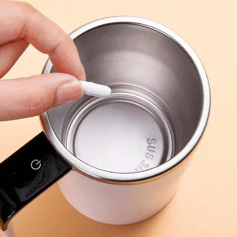 Coffee Cup Mixer - Rechargeable Stirring Mug with LCD Display